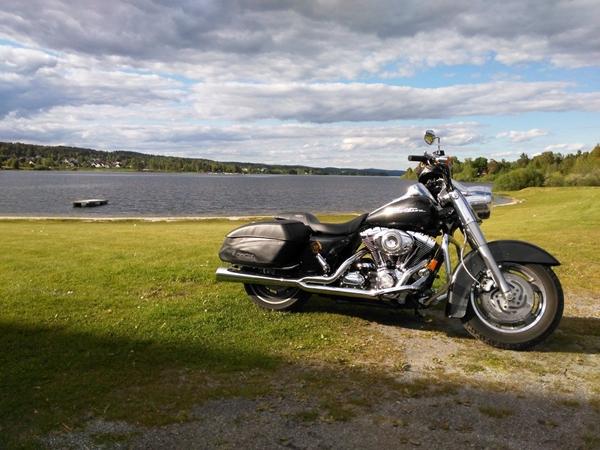 Harley Davidson Road King stjålet i København natten til mandag.