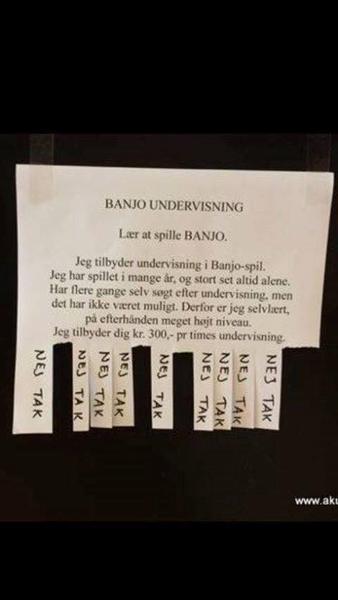 Banjoundervisning? 