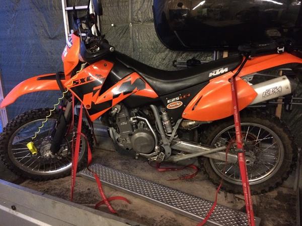 Stjålet: KTM SXC 625