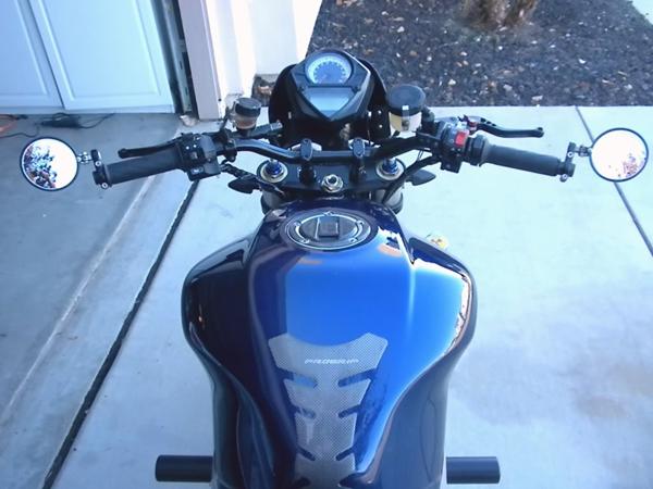 SV 650 N styr 