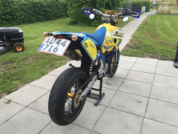 Min MC er blevet stjålet!! :( Nem at genkende Husaberg 