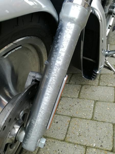 Polering af aluminium på Harley-Davidson V-Rod