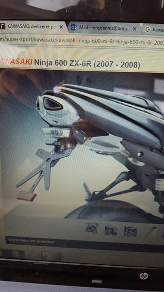Rizoma nr plade holder til zx6r 2008 hvor ? 