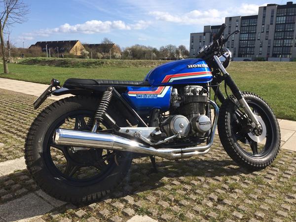 CB Scrambler udstødning