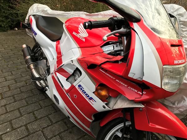 CBR600F2 ombygning til streetfighter