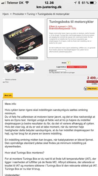 Tunings boks