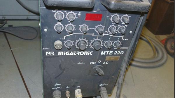 Hjælp tigsvesjer -  migatronic Mte 220
