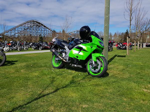 Adskildning sæde - Kawasaki Zx9r 1995