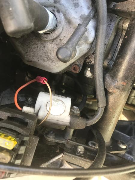Aprilia RS125 start relæ hvor finder jeg dette???