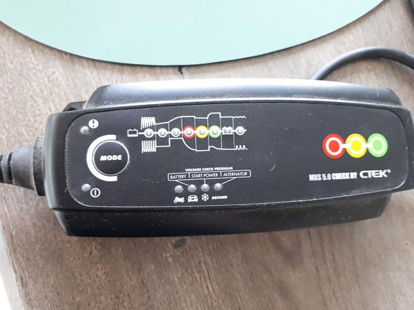 lade lithium med ctek lader...