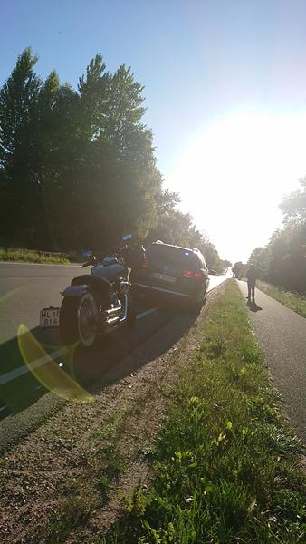 Side monteret nr plade