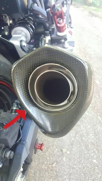 Z 900 akrapovic udstødning, fjerne db killer