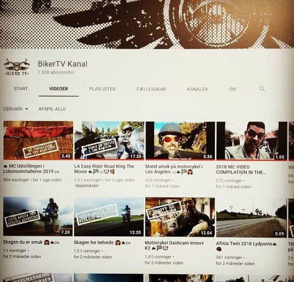 BikerTV på YouTube