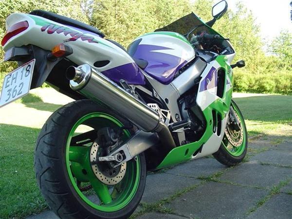 Kawasaki Ninja fælge farve