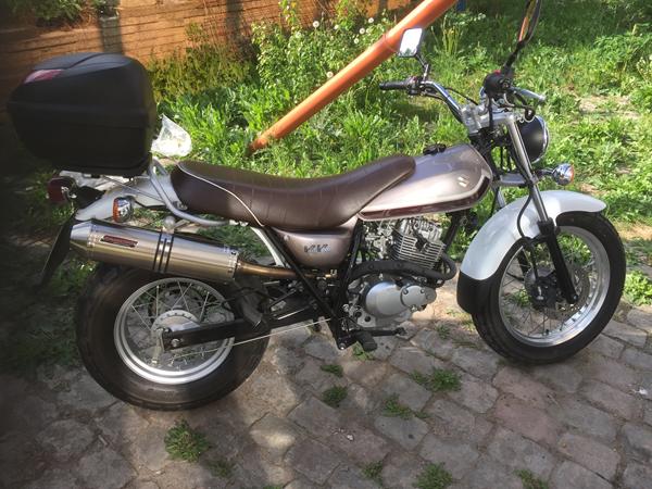 Pris-vurdering af sjælden Suzuki Van Van 125 cc