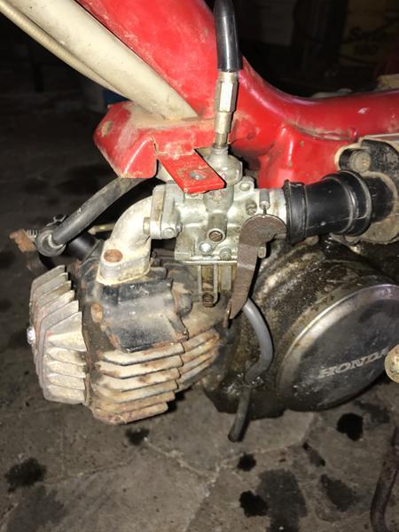 Honda Amigo optræk og luftproblemer..
