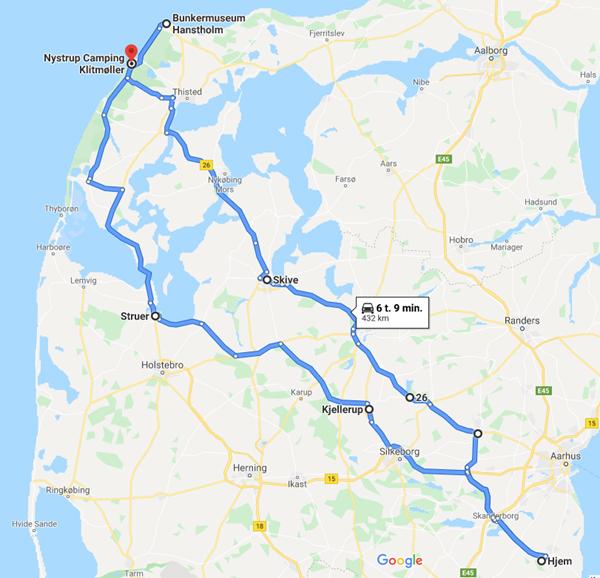Fotoalbum fra Klitmøllertur