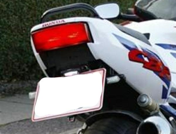 Nummerpladeholder Cbr 600 f2