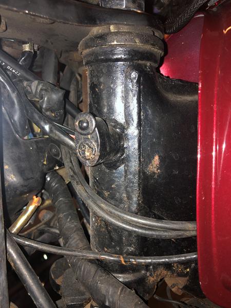 STYRLÅS DEFEKT Honda CB400N