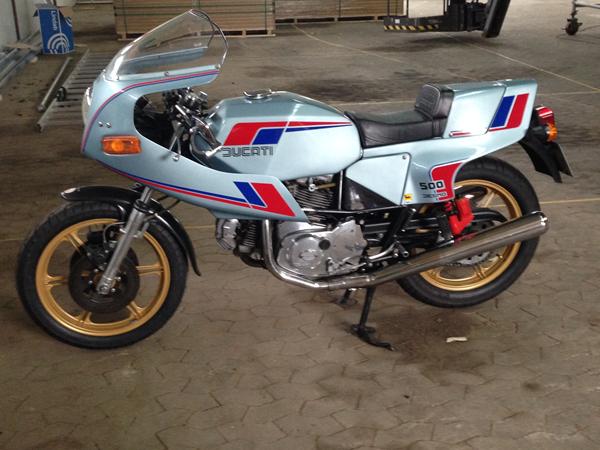 Aftermarket/replika udstødning til Ducati Pantah?