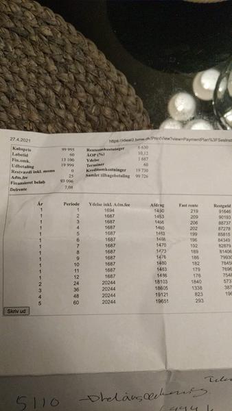 finansiering af ny mc