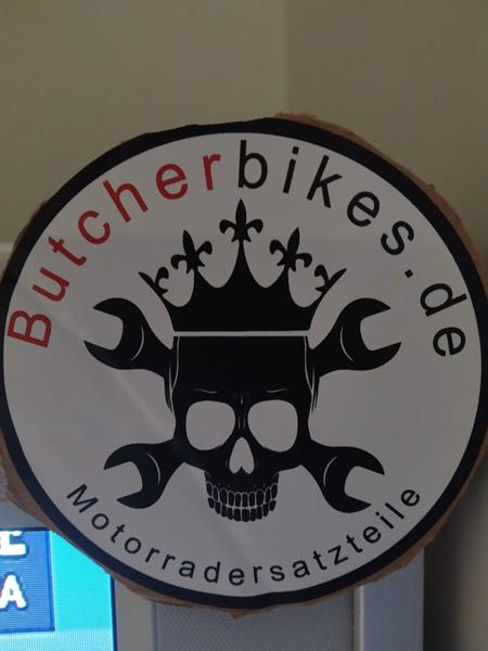 Butcher bikes. Brugte dele fra eBay.