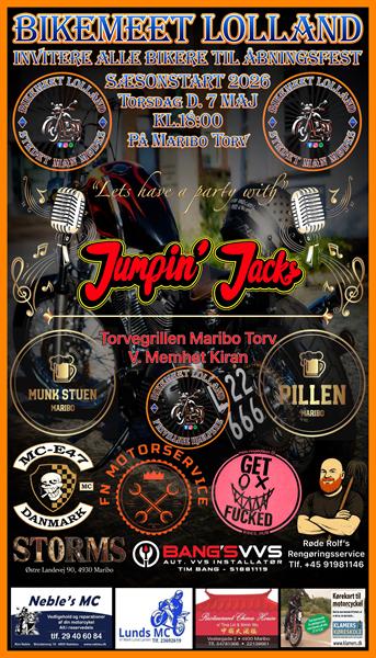 Bikemeet Lollands åbningsfest D.7 Maj 2026