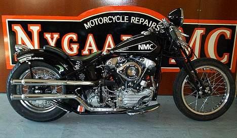 Harley Davidson Knucklehead -Solgt- billede 1