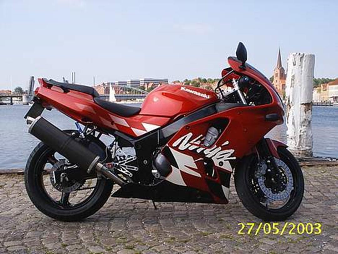 Kawasaki zx-6r - 1997 - Har haft i sys...