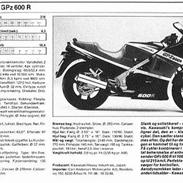 Kawasaki GPz600R/GPZ 600 R/ZX600A Solgt :-(