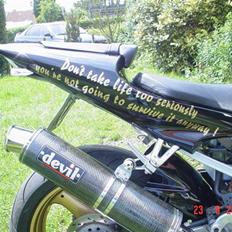 Suzuki Gsxr 750+(R1/ZX10) (solgt)