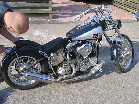 Harley Davidson stivstel pan-head *SOLGT* billede 4