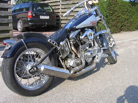 Harley Davidson stivstel pan-head *SOLGT* billede 5