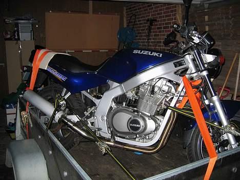Kawasaki zzr 600 - Gs´eren transporteres til den nye ejer.. billede 8