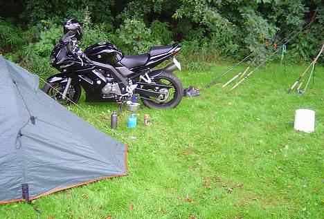 Suzuki SV650S *solgt* - camping på mc´en billede 7