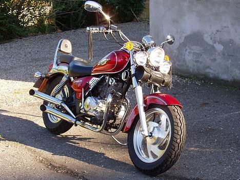 Yamaha xv535 virago - min gamle 150ccm  billede 5