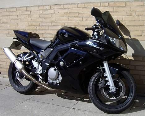 Suzuki SV650S *solgt* - Nyt kåbeglas. Fabbri Double Bubble, mørkt tonet. billede 10