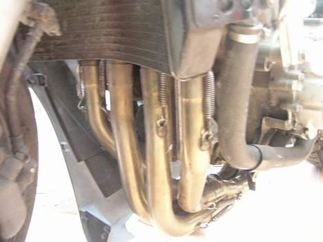 Honda CBR 600 F3 SOLGT - Laser komplet system med rustfri-stål rør og carbon potte billede 15