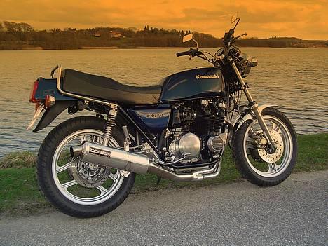 Kawasaki Z750E - Langfredag 2006 - endelig ordentligt vejr og tilmed en smuk solnedgang! billede 12