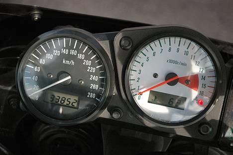 Suzuki GSX-R 600 - Kontrolpanelet  billede 7