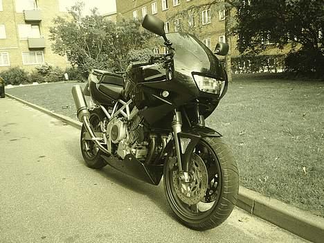 Yamaha TRX 850 - Solgt. - I Serpia farver billede 1