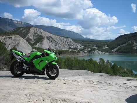 Kawasaki zx10r - Flot GRØN udsigt:-) billede 3