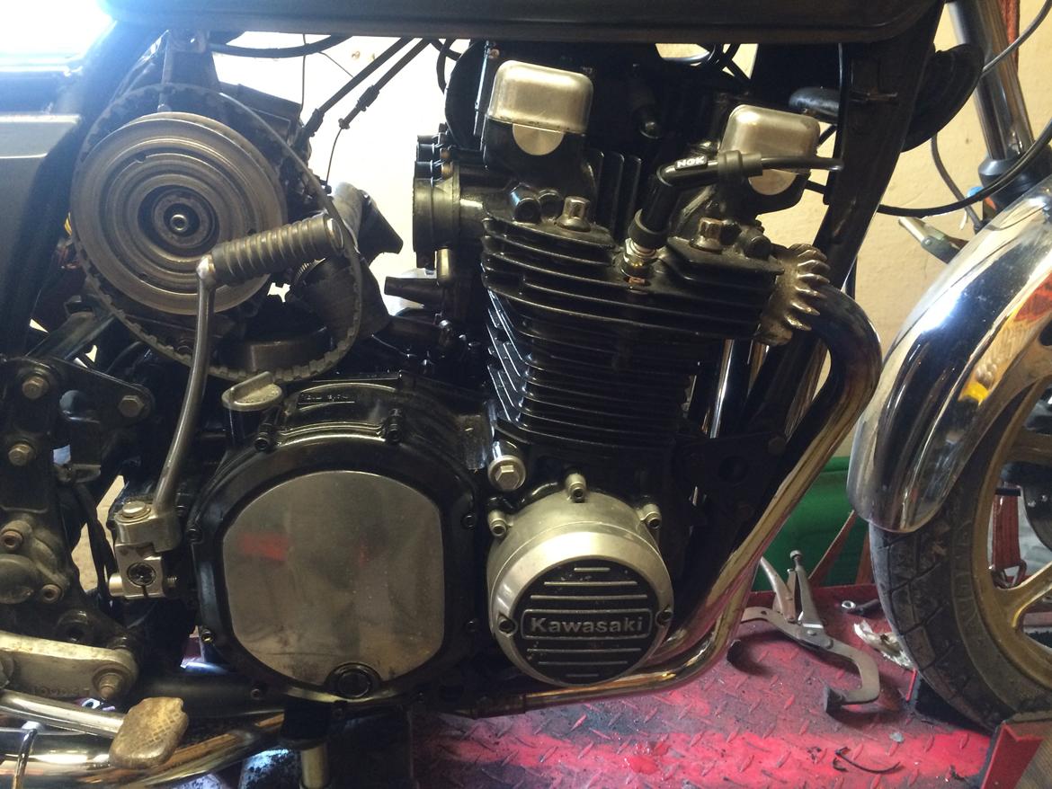 Kawasaki z 1000 st flat tracker billede 6