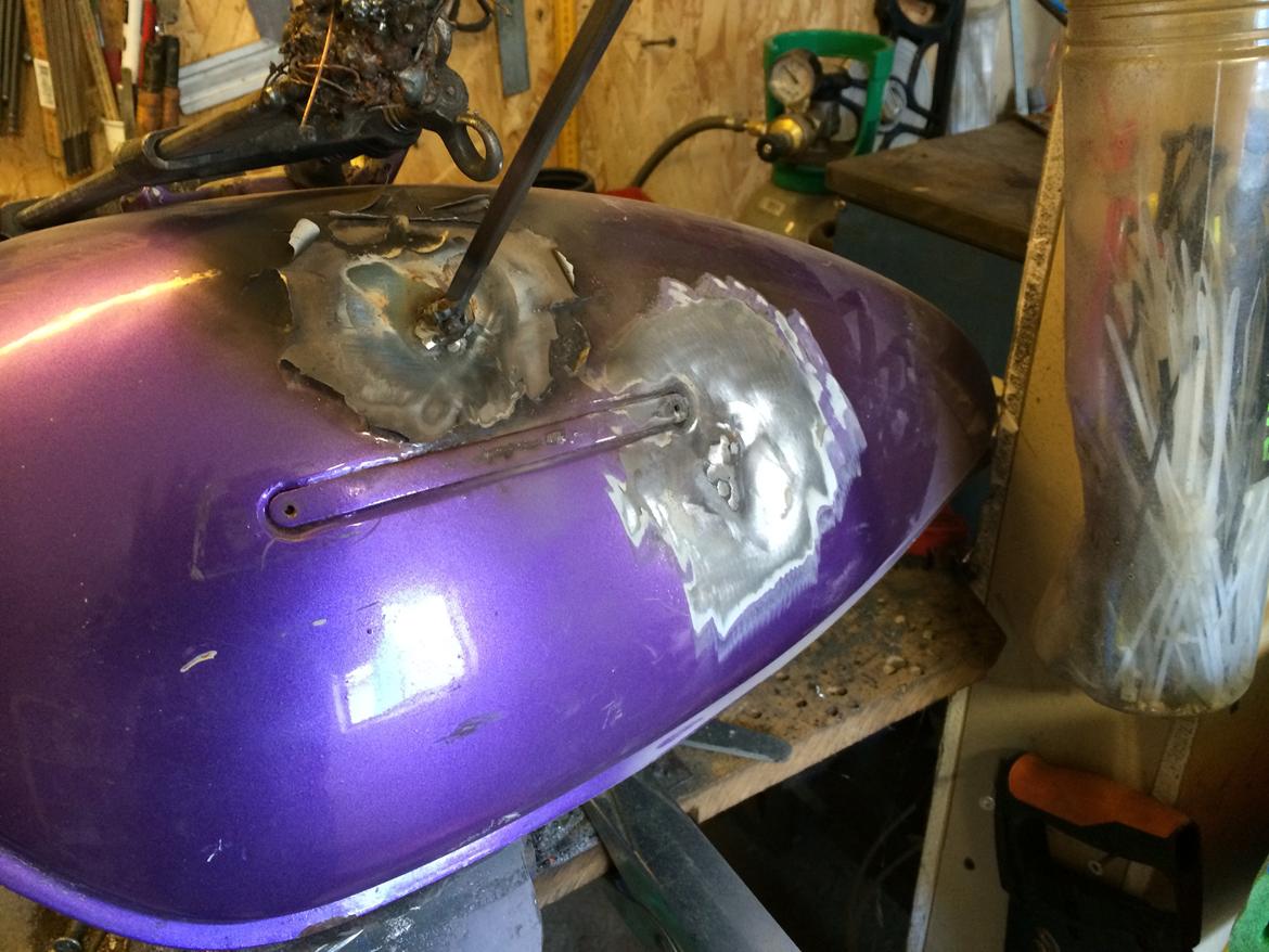 Kawasaki z 1000 st flat tracker billede 9