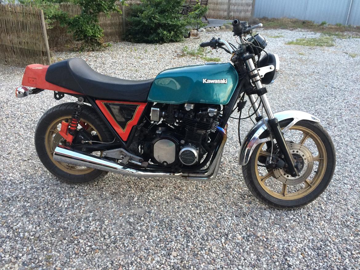 Kawasaki z 1000 st flat tracker billede 10