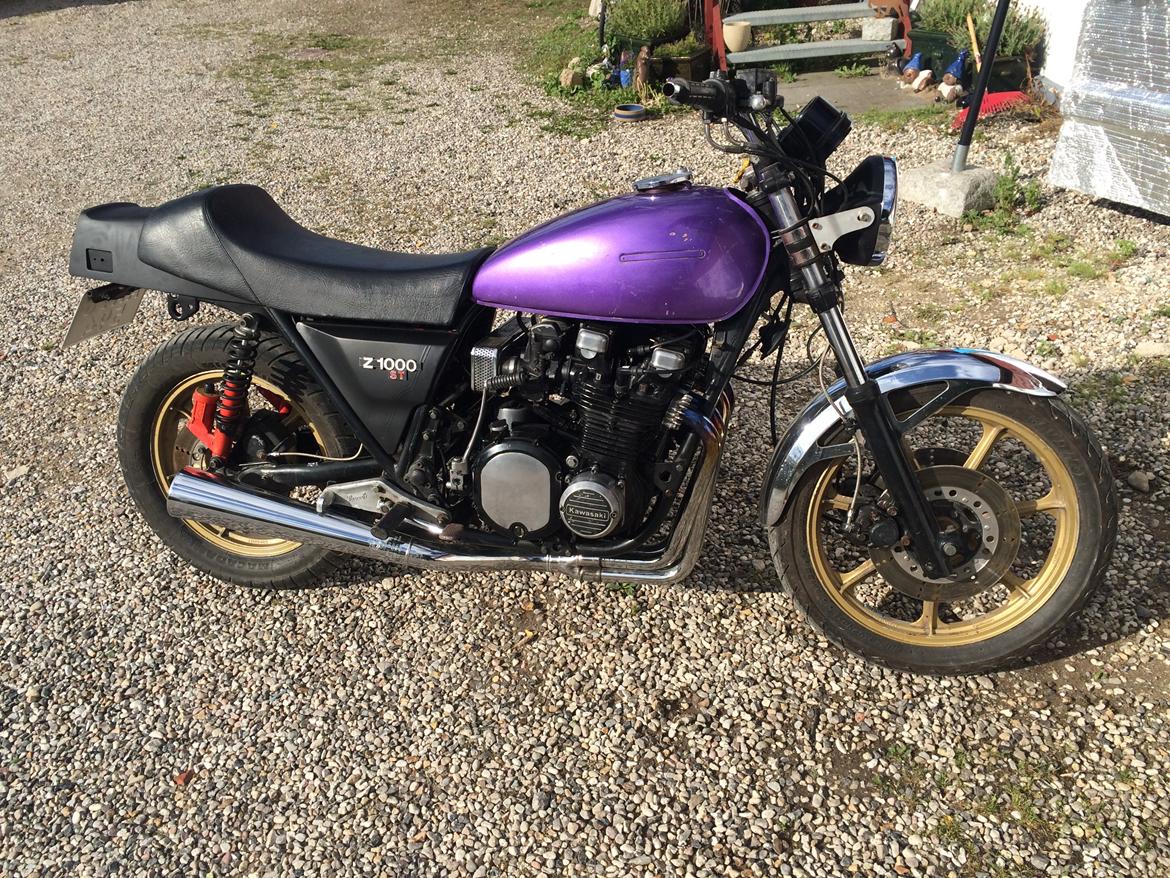 Kawasaki z 1000 st flat tracker billede 11
