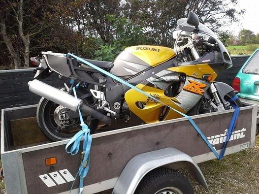 Suzuki Gsxr 750. (600) Srad (Stuntbike) - Da jeg fik den hjem. billede 8