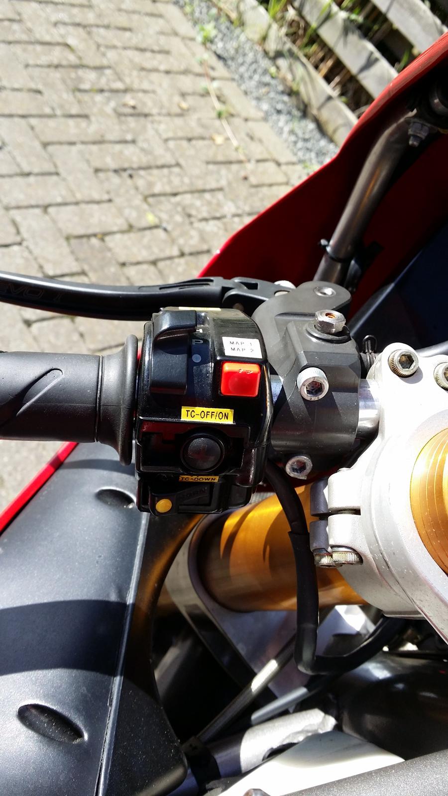 Ducati 998 S/R "Banejern" - 2014, Styring af TC + MAP billede 27