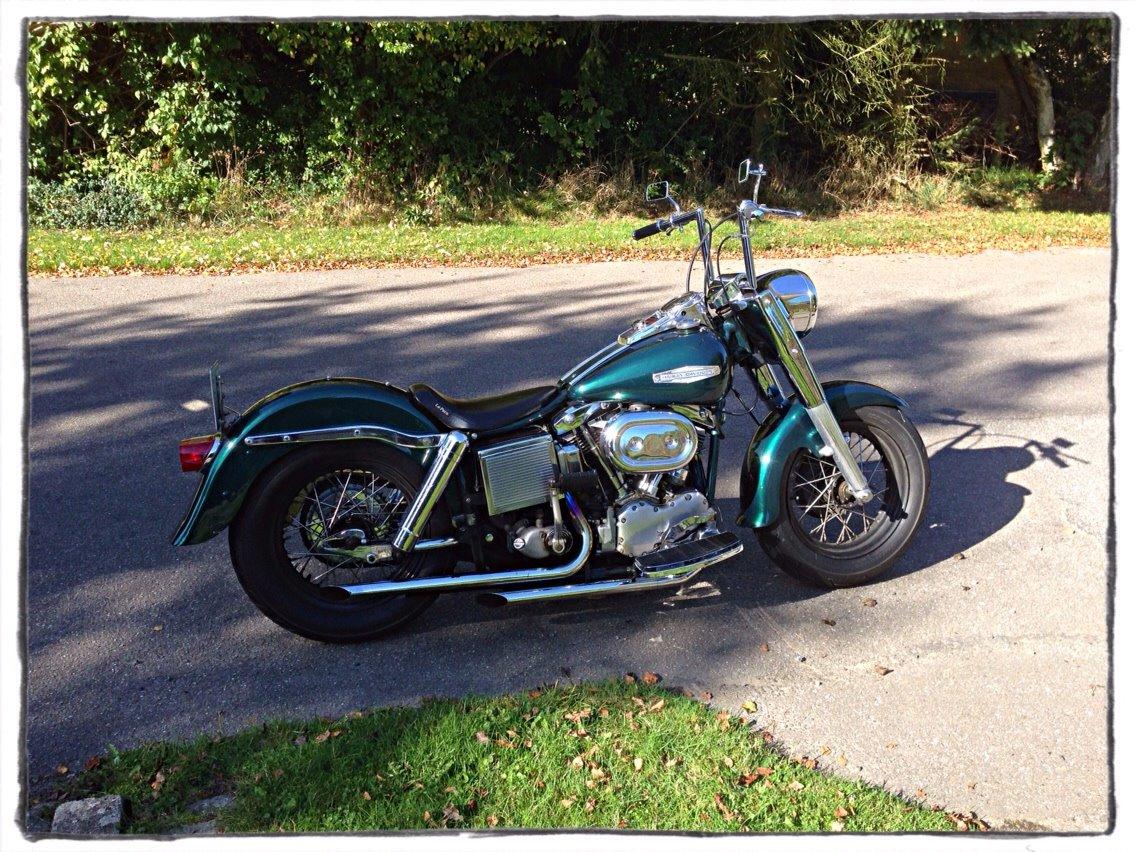 Harley Davidson FLH - Electra Glide (SOLGT) billede 1