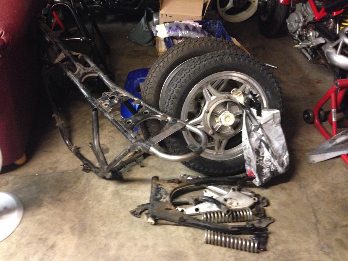 Honda CB 750 cafe racer billede 9